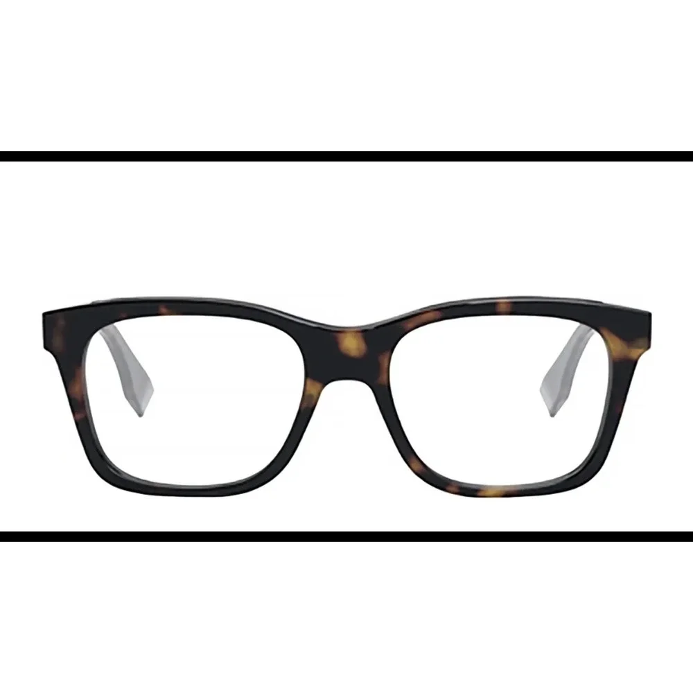 NWT Fendi FE50030I-052-54 Blue Havana 54mm Eyeglasses